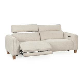 Conway Power Recliner Sofa - Ivory