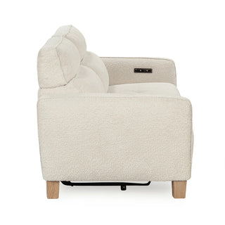 Conway Power Recliner Sofa - Ivory