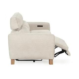 Conway Power Recliner Sofa - Ivory