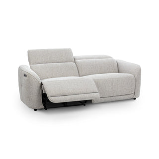 Ostend Upholstered Power Recliner Sofa - Gray