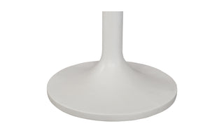 Tuli Outdoor Cafe Table White Terrazzo