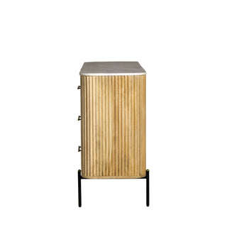 Modrest - Cambridge White Marble & Mango Dresser