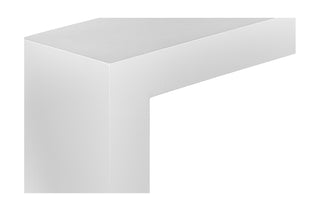 Lazarus Outdoor Bench White