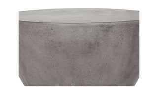 Hourglass Outdoor Stool Grey
