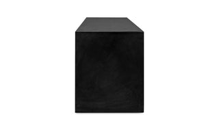 Lazarus Outdoor Bench Black