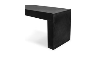 Lazarus Outdoor Bench Black