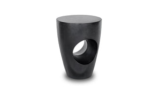 Aylard Outdoor Stool Black