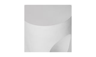 Aylard Outdoor Stool Cream White