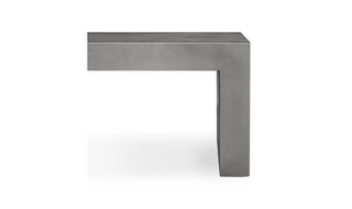 Lazarus Outdoor Bench Dark Grey