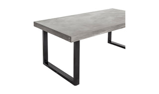 Jedrik Outdoor Dining Table Large Grey