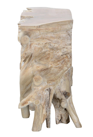 Cypress Teak Root Console Table