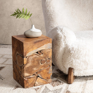 Rhea Accent Table - Natural