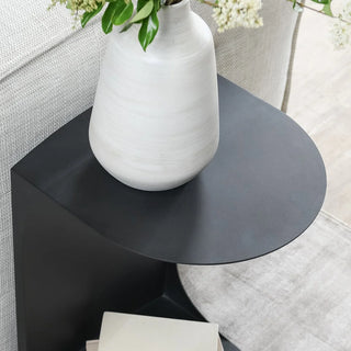 Cote Metal Accent Table - Black