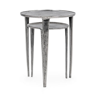 Elinor Nesting Accent Tables Set of 2 - Nickle
