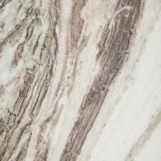 Bexly Marble Square End Table - Rusty Gray