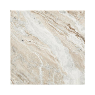 Bexly Marble Square End Table - Rusty Gray