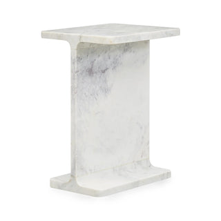 Delaney Marble Rectangle Accent Table