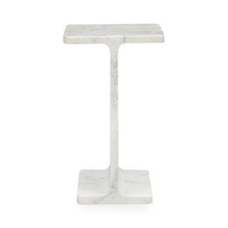 Delaney Marble Rectangle Accent Table