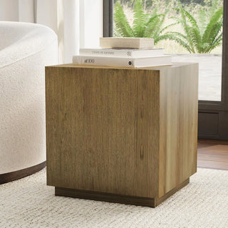 Layne Solid Wood Square End Table
