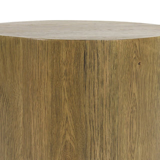 Layne Solid Wood Round End Table