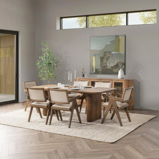 Vander Solid Wood Rectangle Dining Table