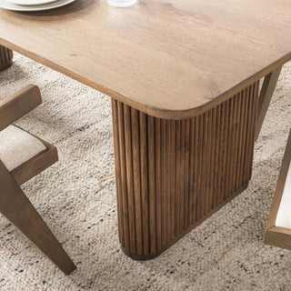 Vander Solid Wood Rectangle Dining Table