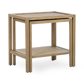 Devin Solid Wood Nesting Accent Tables