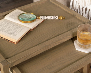 Devin Solid Wood Nesting Accent Tables