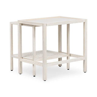 Devin Solid Wood Nesting Accent Tables