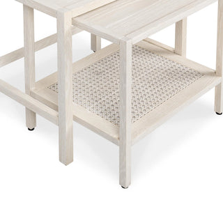 Devin Solid Wood Nesting Accent Tables