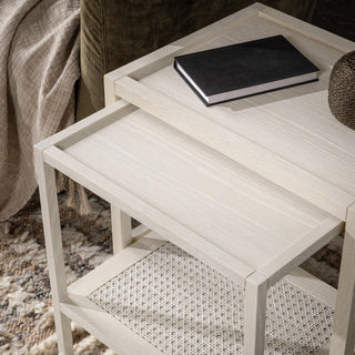 Devin Solid Wood Nesting Accent Tables