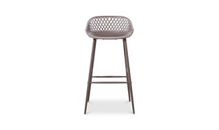 Piazza Outdoor Barstool Grey - Set Of Two