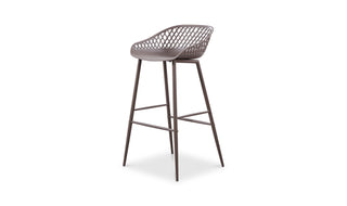 Piazza Outdoor Barstool Grey - Set Of Two