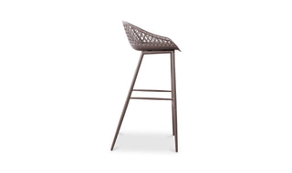 Piazza Outdoor Barstool Grey - Set Of Two