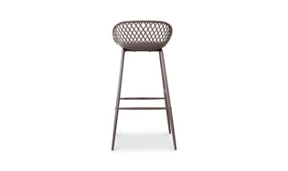 Piazza Outdoor Barstool Grey - Set Of Two