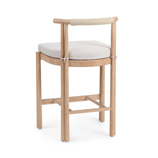 Oliver Outdoor Armless Counter Stool - Butterscotch