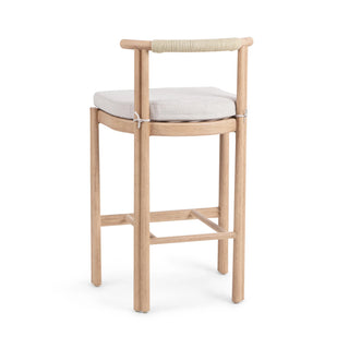 Oliver Outdoor Armless Barstool - Butterscotch