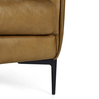 Abigail Leather Sofa - Adobe Tan