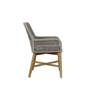 Marley Outdoor Dining Chair - Gray