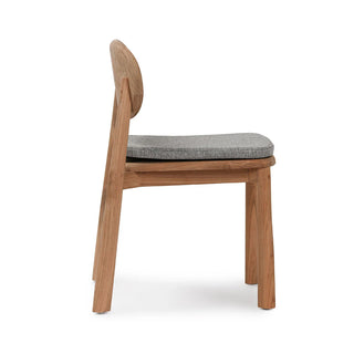 Aston Outdoor Dining Chair - Natural/Gray