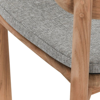 Aston Outdoor Dining Chair - Natural/Gray