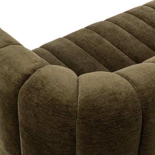 Vanty Upholstered Sofa - Olive Green