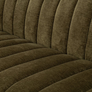 Vanty Upholstered Sofa - Olive Green