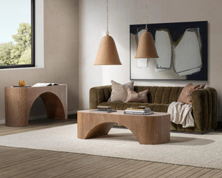 Vanty Upholstered Sofa - Olive Green