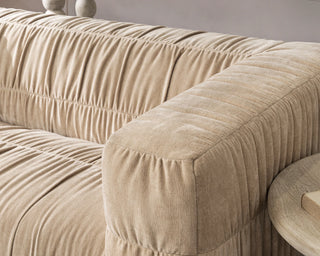 Afeela Upholstered Sofa - French Vanilla