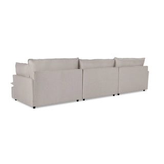 Caplan Upholstered 3pc Modular Sectional Dawn