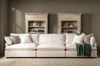 Caplan Upholstered 3pc Modular Sectional Dawn