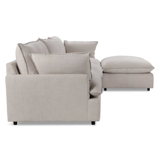 Caplan Upholstered 4pc Modular Sectional Dawn