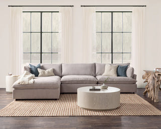 Caplan Upholstered 4pc Modular Sectional Elite