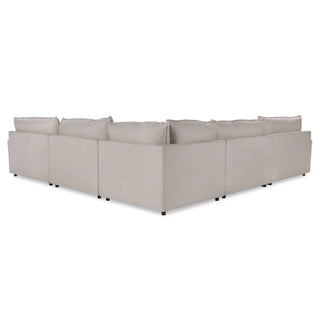 Caplan Upholstered 5pc Modular Sectional Dawn